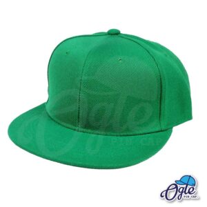 หมวกฮิปฮอป-สีเขียว-ด้านข้าง