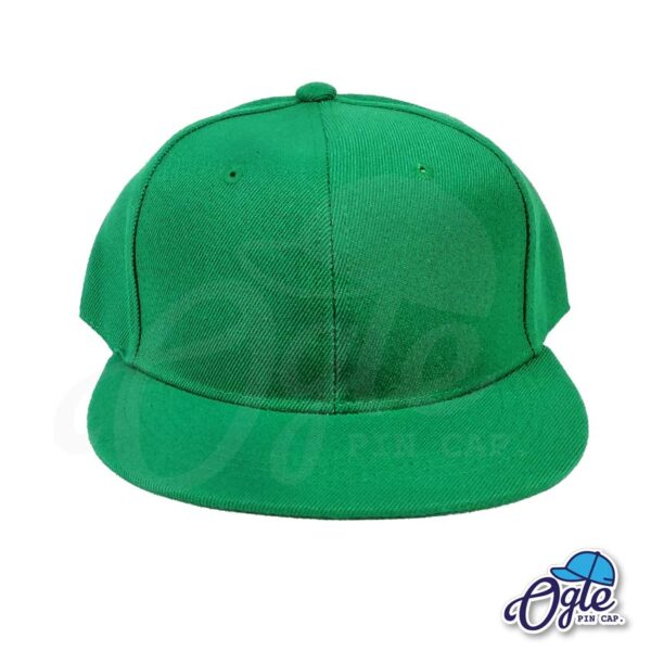 หมวกฮิปฮอป-สีเขียว-ด้านหน้า