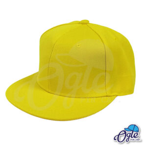 หมวกฮิปฮอป-สีเหลือง-ด้านข้าง