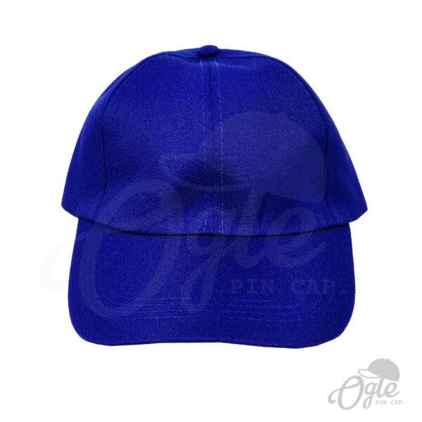 หมวกแก๊ป-ผ้าดีวาย-สีน้ำเงิน-ด้านหน้า