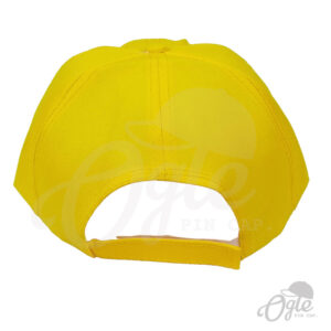 หมวกแก๊ป-ผ้าดีวาย-เหลือง-ด้านหลัง