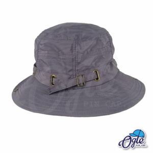 หมวกเดินป่า-หมวกปีกกว้าง-หมวกปีกรอบ-กันแดด-สีเทา-ด้านหน้า