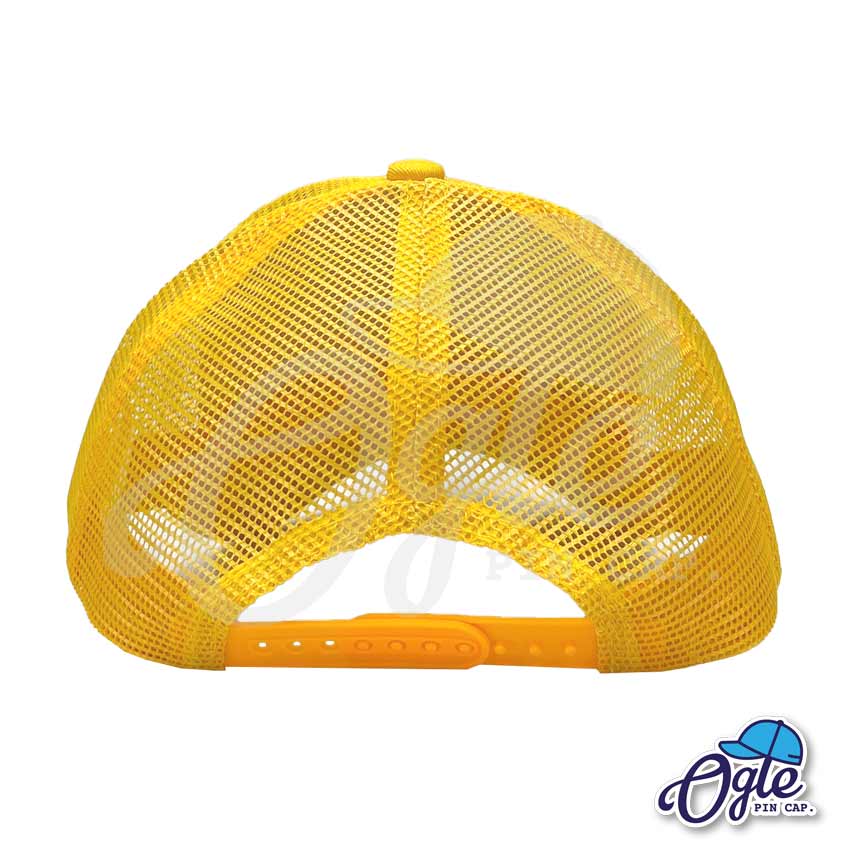 back-yellow-trucker-cap ด้า้นหลัง หมวกตาข่าย สีเหลือง