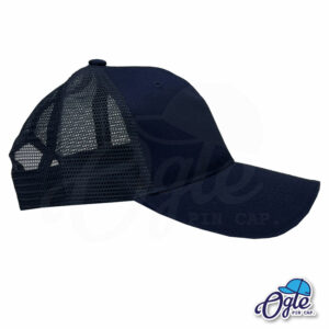 หมวกวินเทจ ด้านข้าง สีกรมท่า